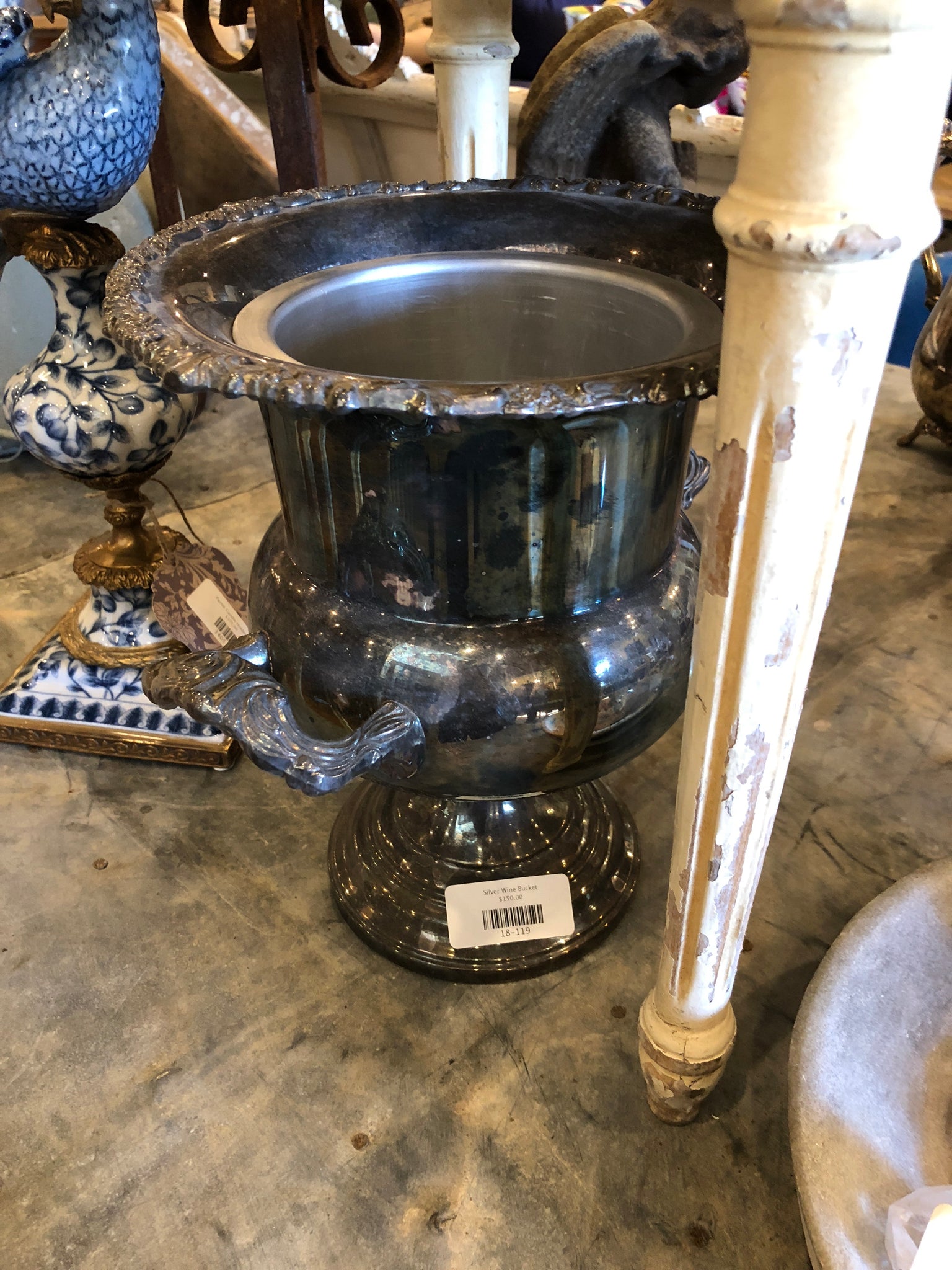 Silver Wine Bucket