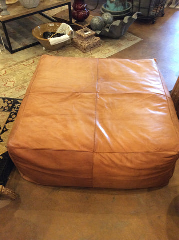 Leather Coffee Table/Ottoman